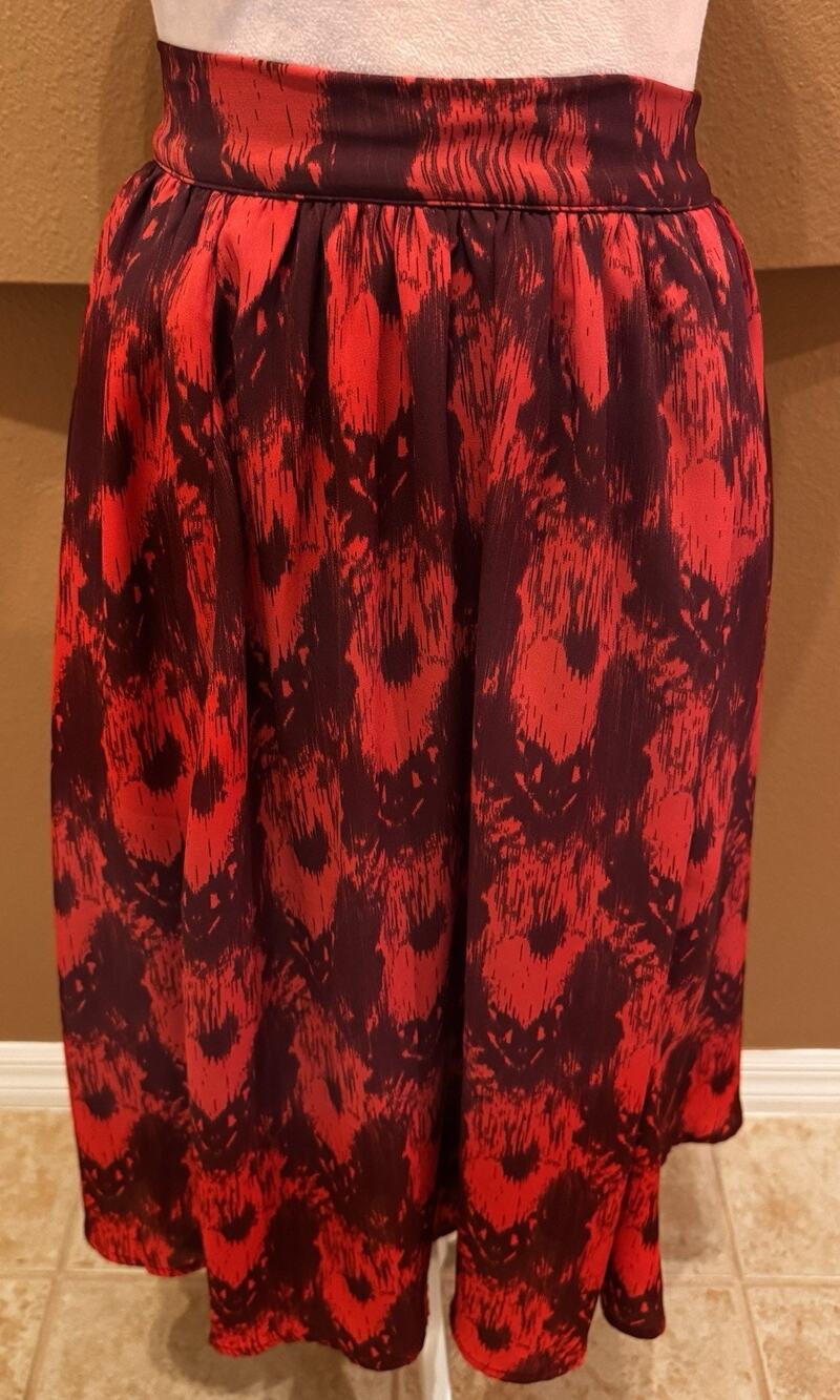 VixenByMichelinePitt, Chapter Two Skirt Red/Burgundy Size XS